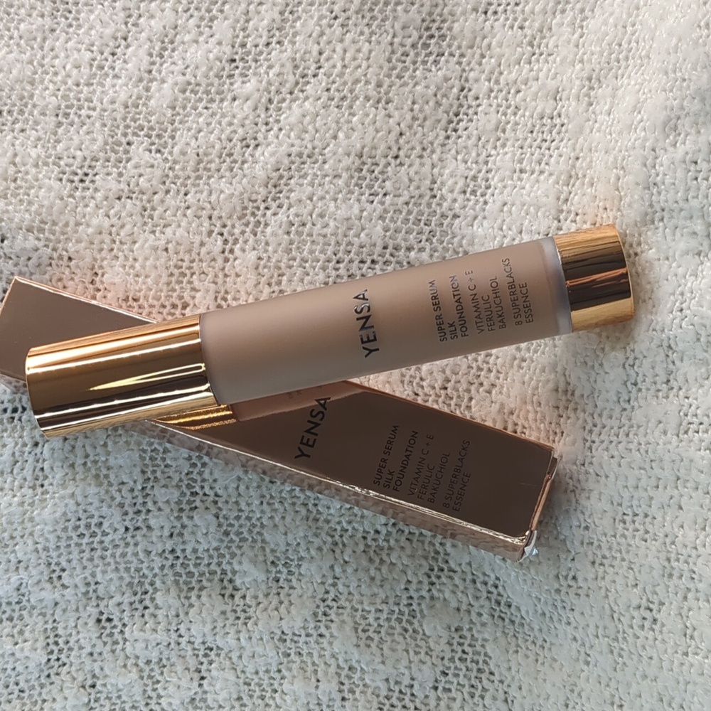 YENSA Skin On Skin BC Foundation SPF 40 in Tan Warm, 32ml/1.8fl oz
